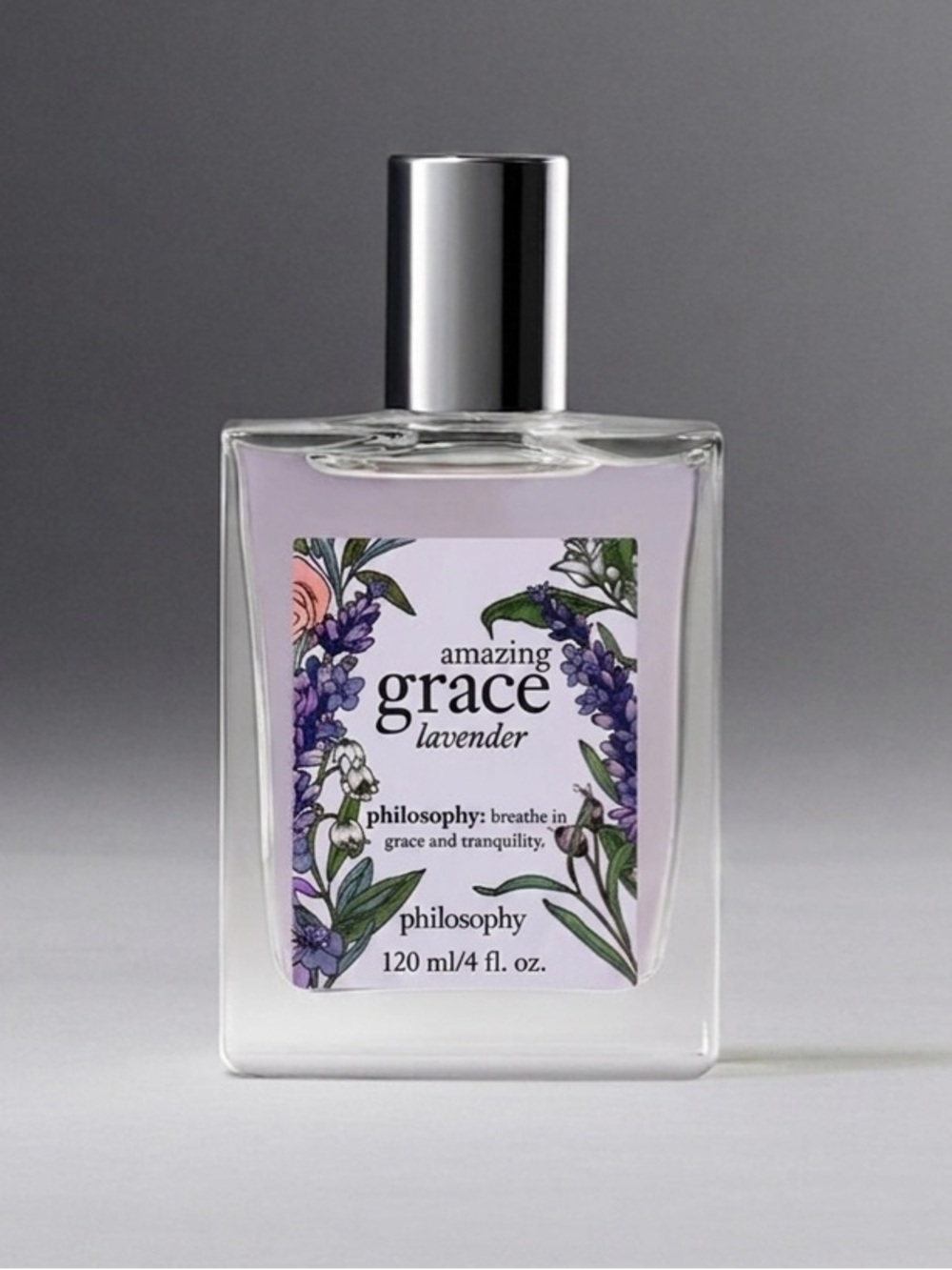 Philosophy Amazing Grace Lavender Eau de Toilette Spray 4 oz / 120 ml NIB SEALED - Picture 3 of 7